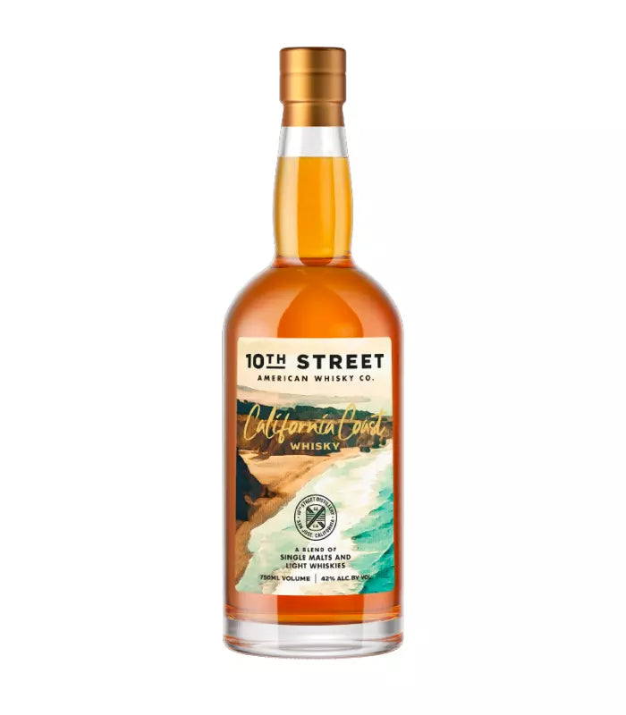 10th Street California Coast Blended Whiskey 750mL