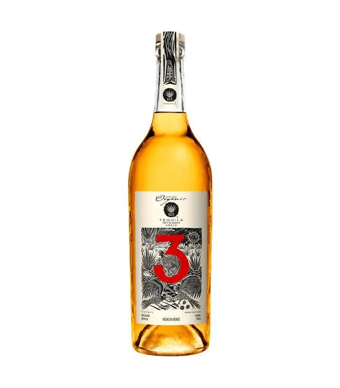 123 Organic Tres Anejo Tequila 750mL