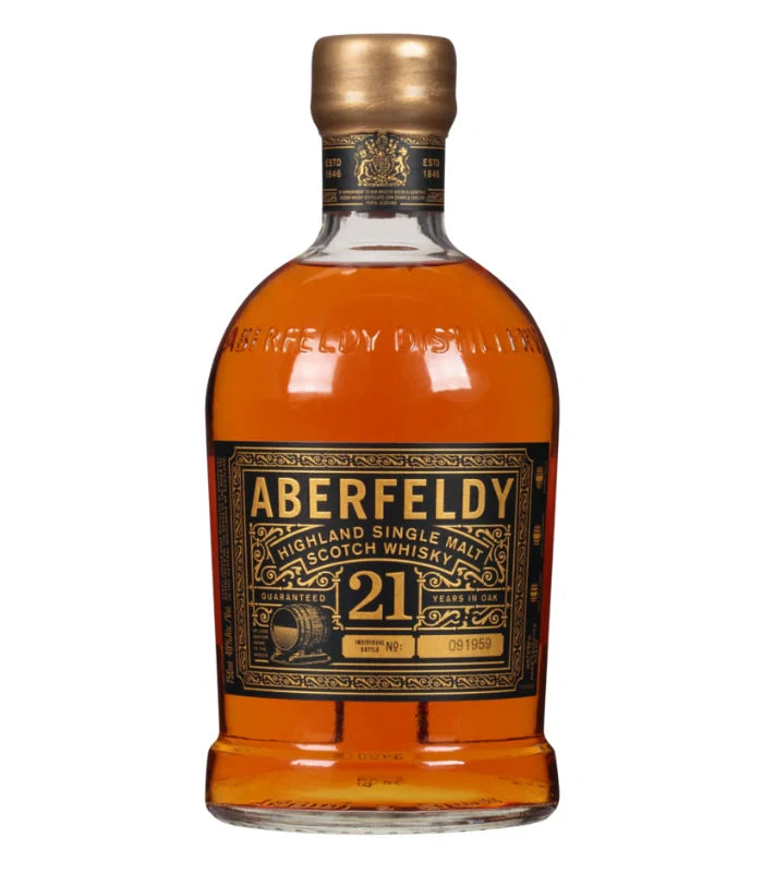 Aberfeldy 21 Year Old Single Malt Scotch Whisky 750mL