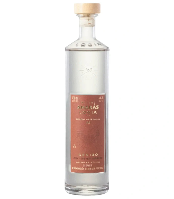 Amaras Mezcal Joven Logia Ma Cenizo A3 700mL