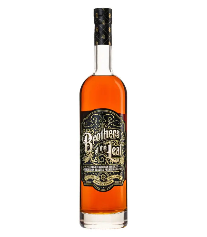 Brothers of the Leaf Straight Bourbon Whiskey Finished in Toasted French Oak Casks 750mL