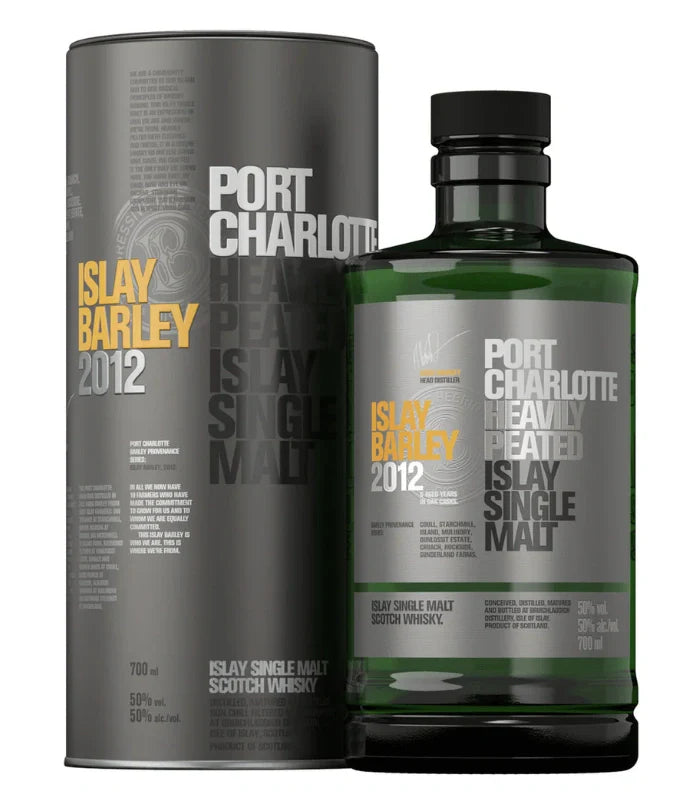 Bruichladdich Port Charlotte Islay Barley Heavily Peated 2012 Single Malt Scotch Whisky 750mL