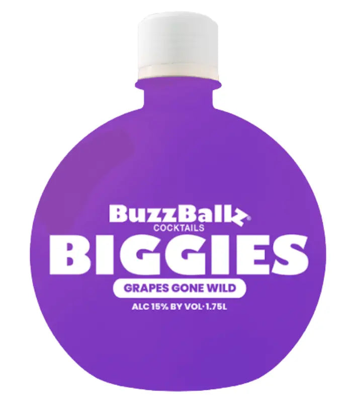 Buzzballz Biggies Grapes Gone Wild Pre-Mixed Cocktails 1.75L