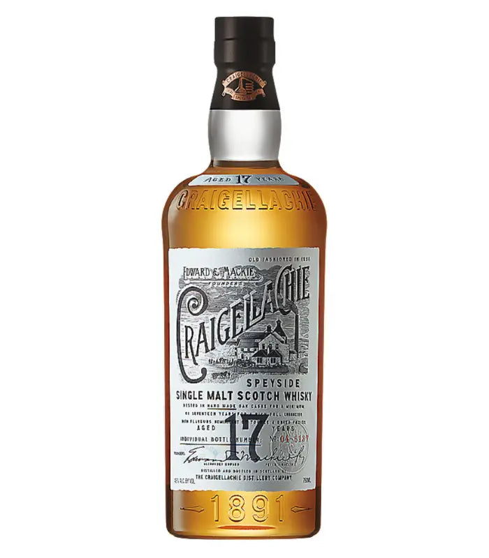 Craigellachie 17 Year Old Single Malt Scotch Whisky 750mL