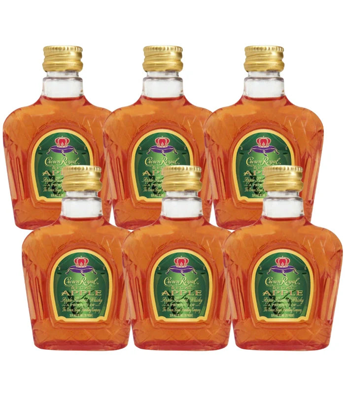 Crown Royal Apple Whisky Shooters 6 x 50mL