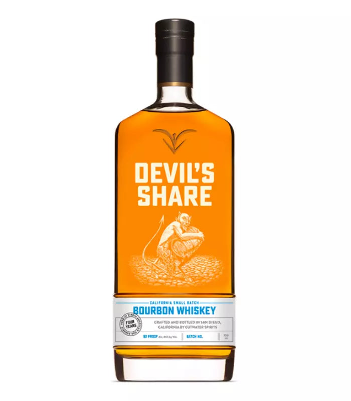 Cutwater Devil's Share California Bourbon Whiskey 750mL