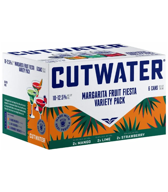 Cutwater Margarita Fruit Fiesta Variety 6 Pack