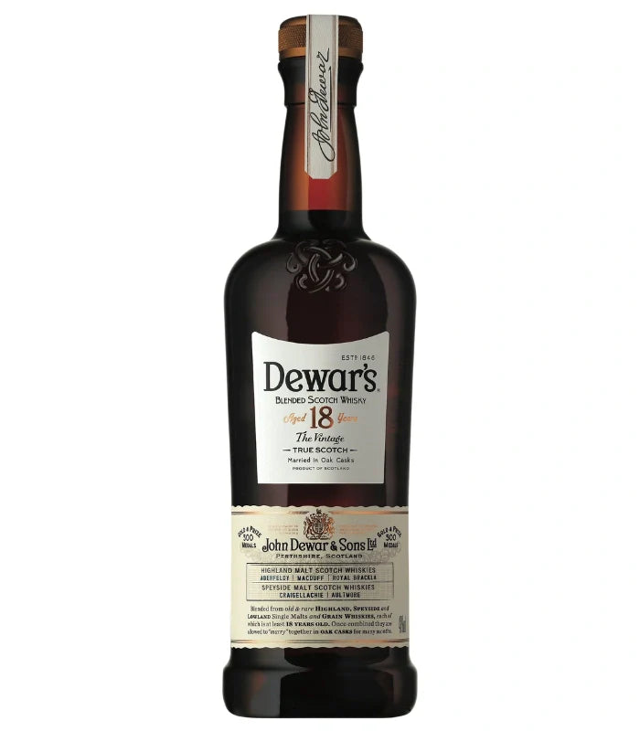 Dewar's 18 Year Old Blended Scotch Whisky 750mL