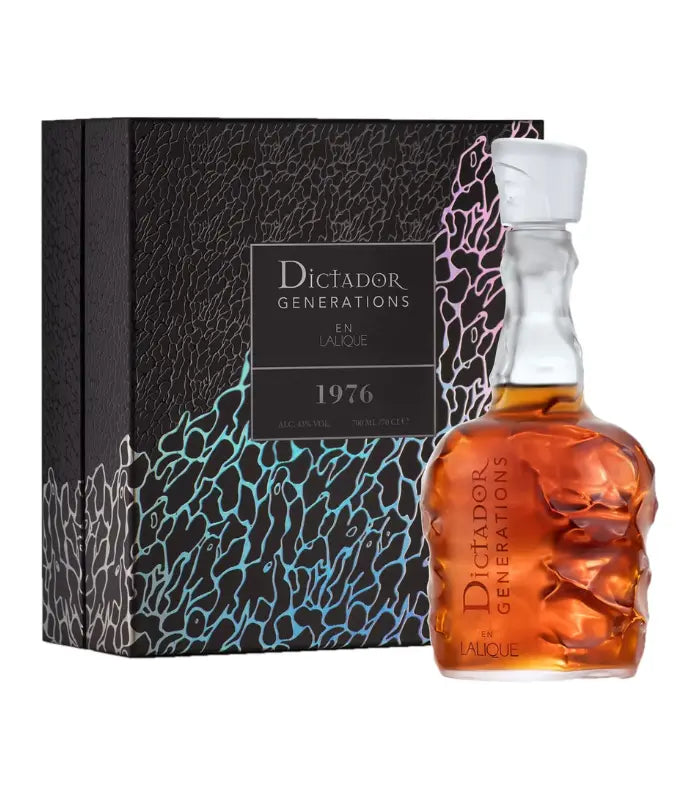 Dictador Generations Rum en Lalique 700mL