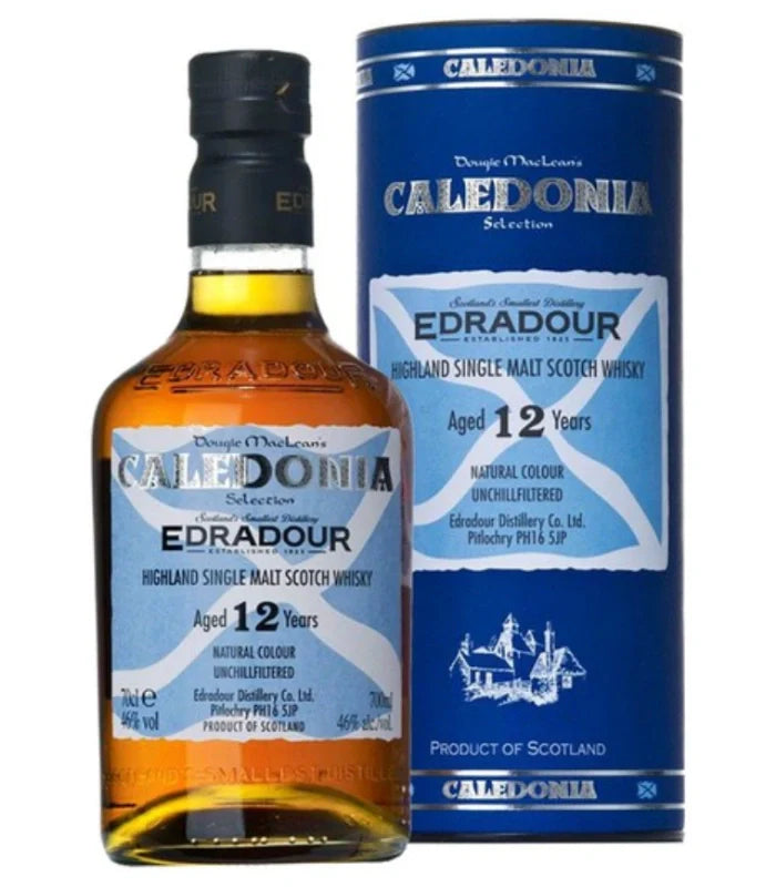 Edradour Caledonia 12 Year Single Malt Scotch Whisky 700mL