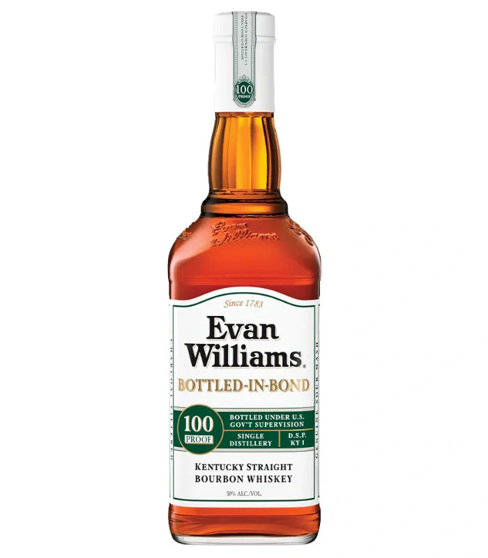 Evan Williams Bottled In Bond 100 Proof Bourbon Whiskey 750mL