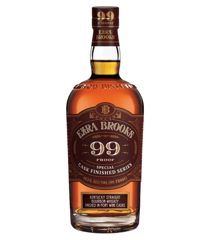 Ezra Brooks 99 Proof Bourbon Finished in Port Wine Casks 750mL
