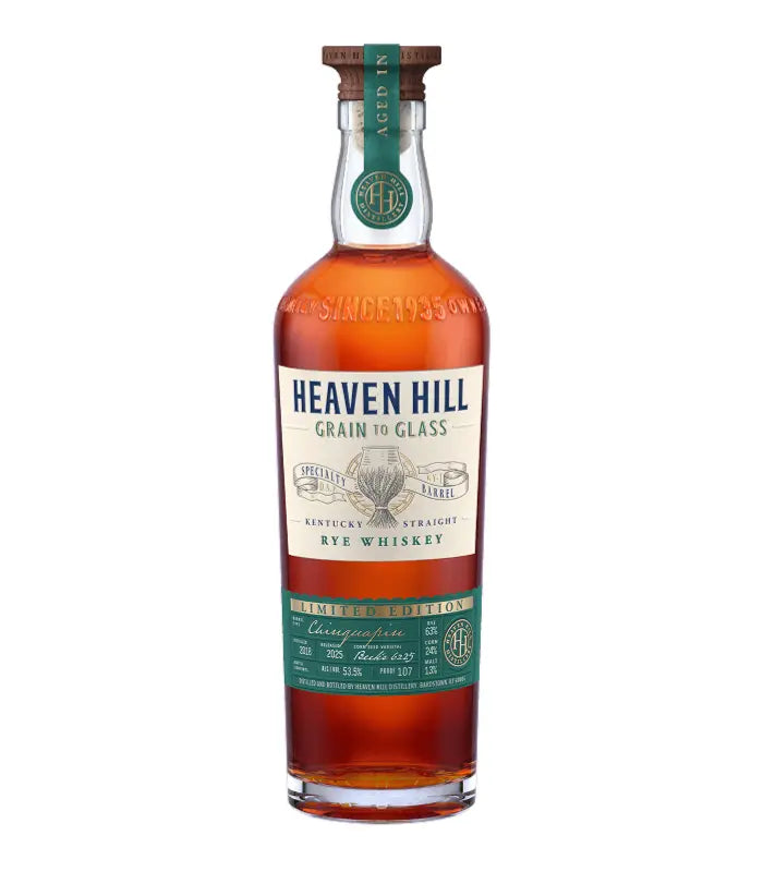 Heaven Hill Grain To Glass Rye Chinquapin Speciality Barrel 2025 Limited Edition 700mL