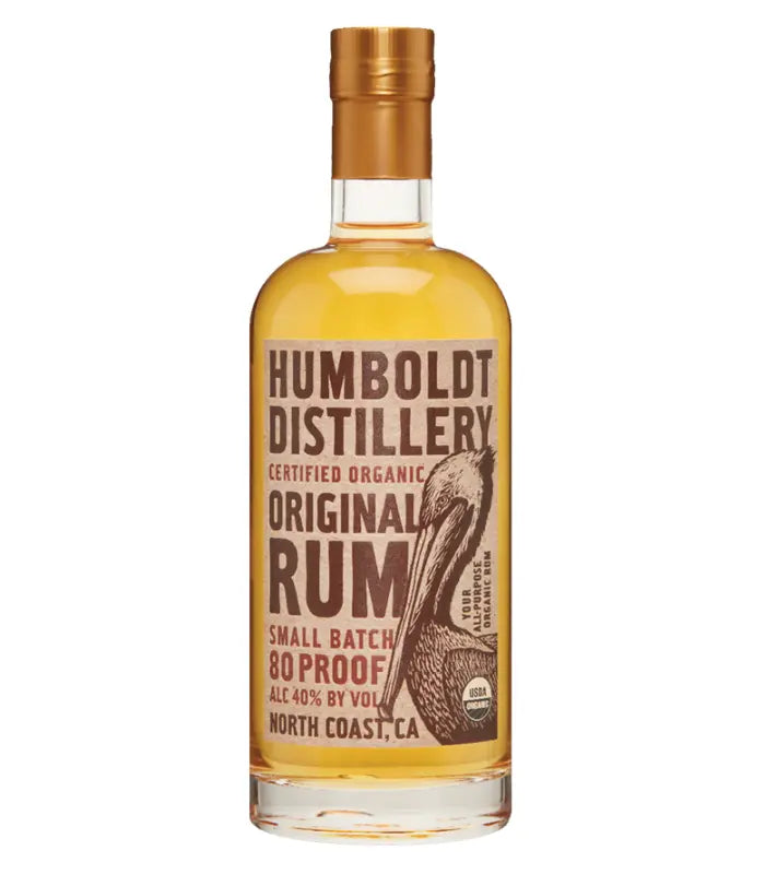 Humboldt Distillery Organic Gold Rum 750mL
