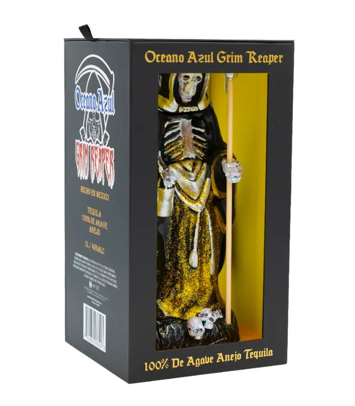 Oceano Azul Grim Reaper Anejo Tequila 1L