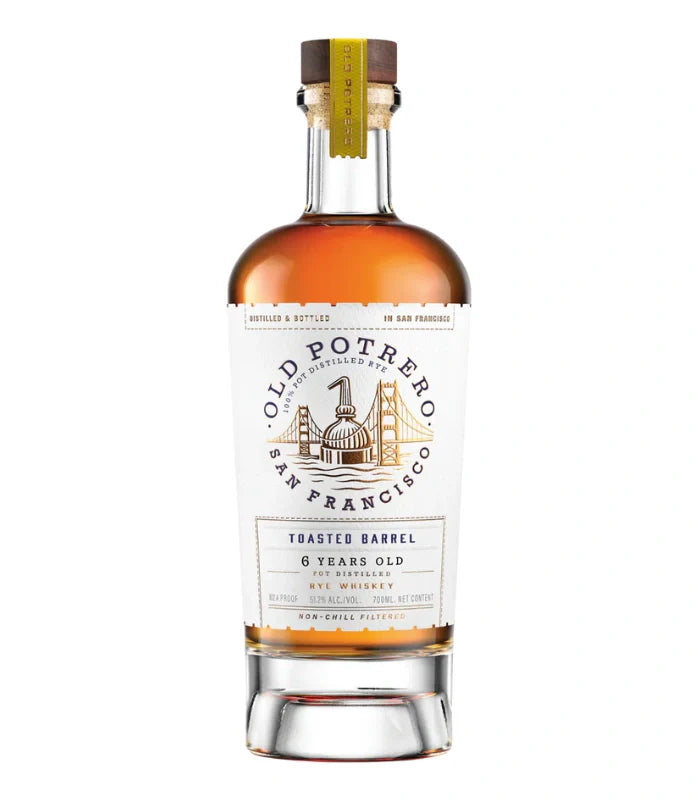 Old Potrero 6 Year Toasted Rye Whiskey 700mL