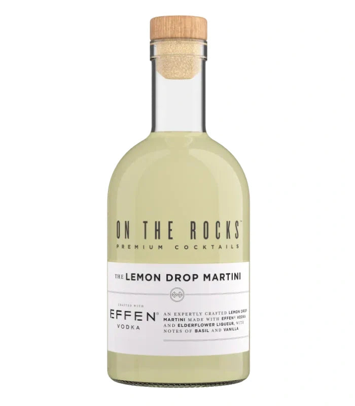 On The Rocks Lemon Drop Martini Cocktail 375mL