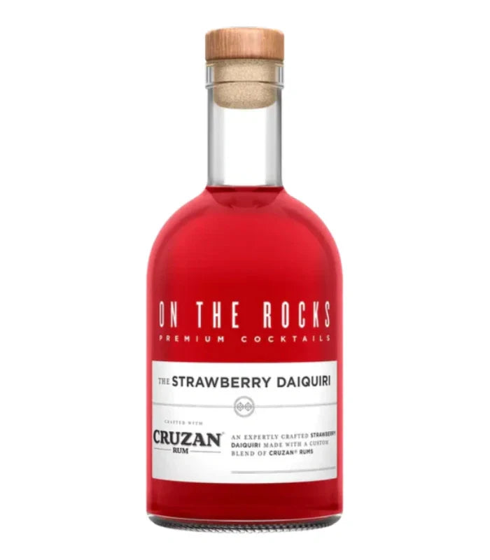 On The Rocks Strawberry Daiquiri Ready-to-Drink Cocktail 375mL