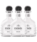 Patron Cristalino Anejo Tequila 3-Pack Bundle