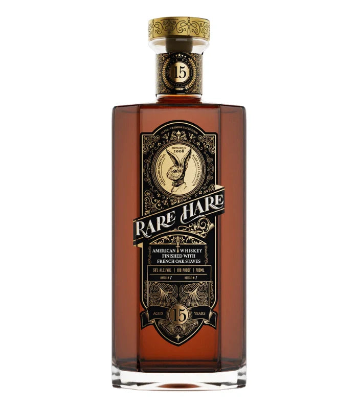 Rare Hare 15 Year American Whiskey French Oak Stave Finish