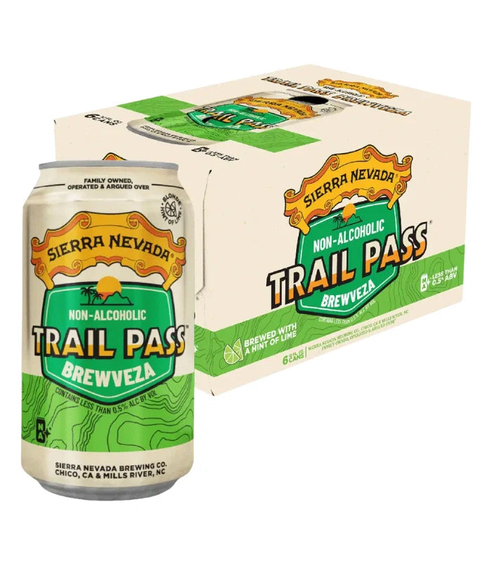 Sierra Nevada Trail Pass Brewveza Non-Alcoholic Beer 6-Pack