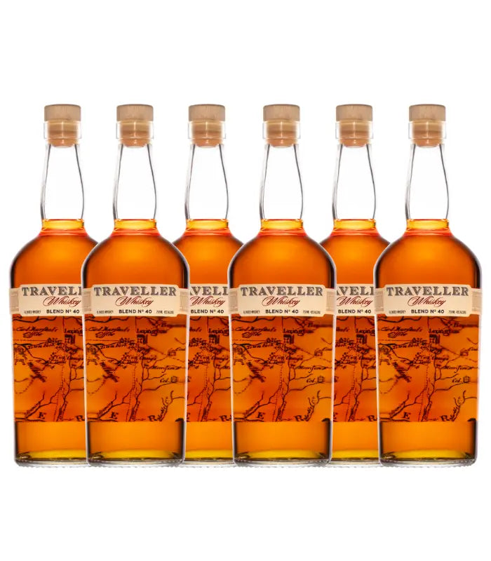 Traveller Blend No. 40 Whiskey by Chris Stapleton & Buffalo Trace 6 Pack 750mL