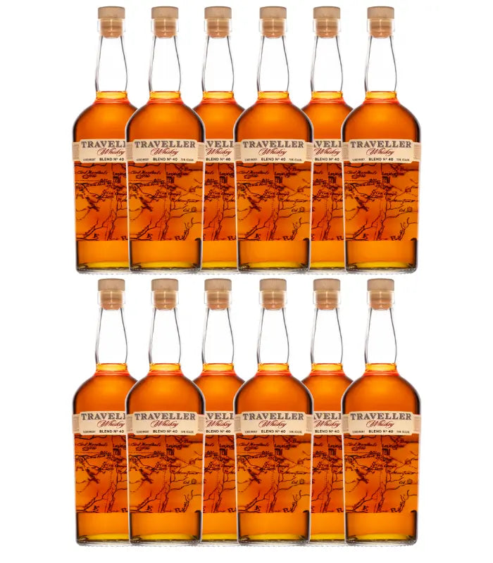 Traveller Blend No. 40 Whiskey by Chris Stapleton & Buffalo Trace 12 Pack 750mL