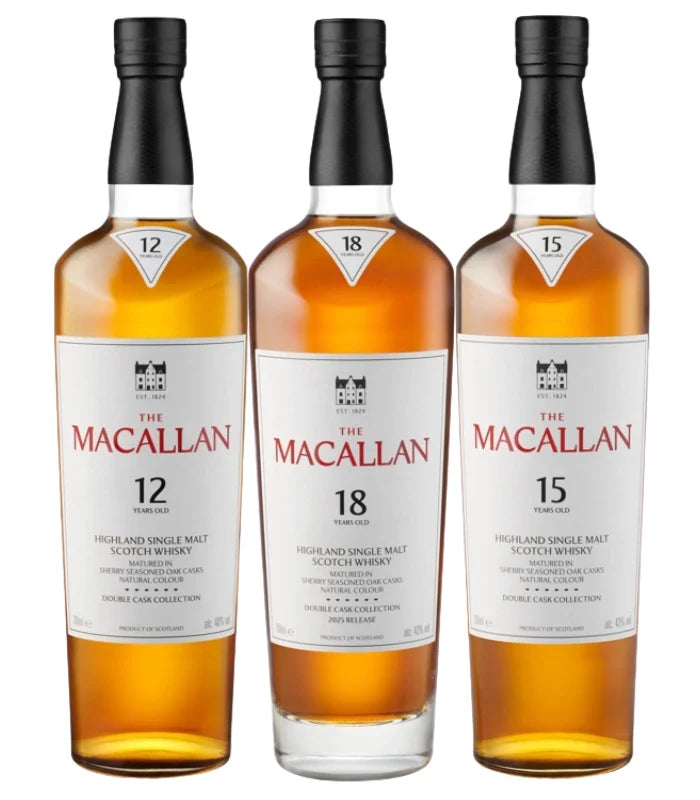 The Macallan Double Cask Collection Scotch Bundle
