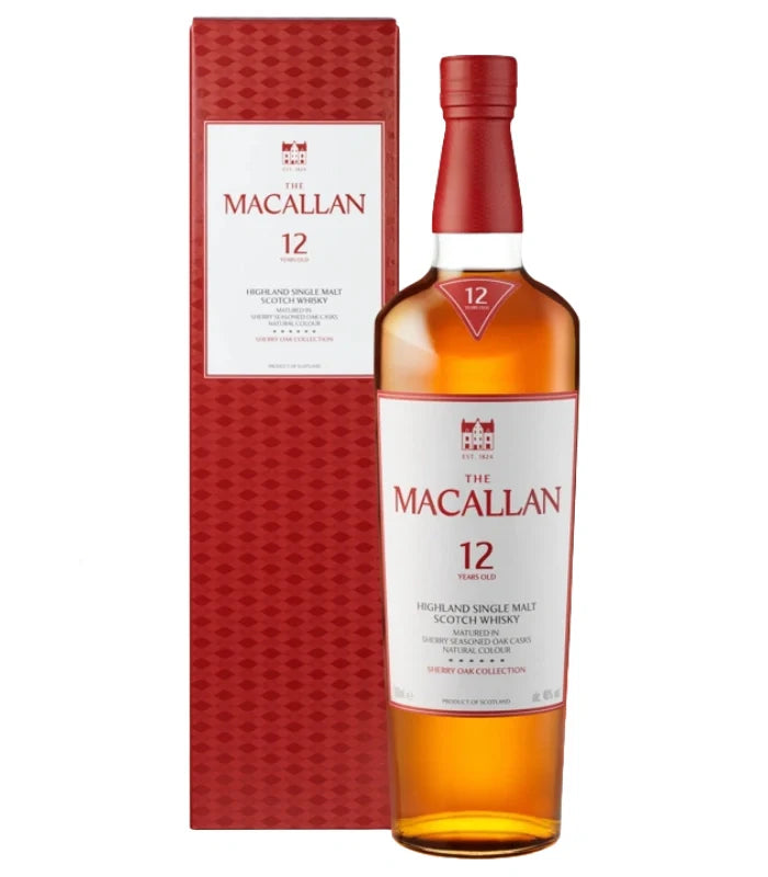 The Macallan Sherry Oak 12 Year Old Scotch Whisky 750mL
