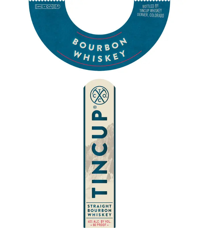 Tincup Colorado Straight Bourbon Whiskey 750mL