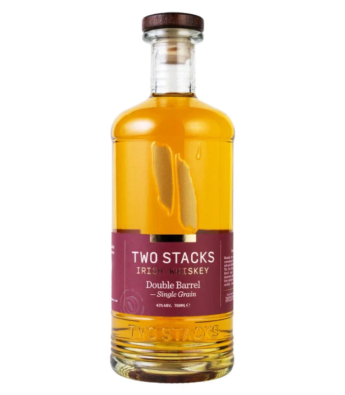 Two Stacks Double Barrel Single Grain Irish Whiskey 700mL