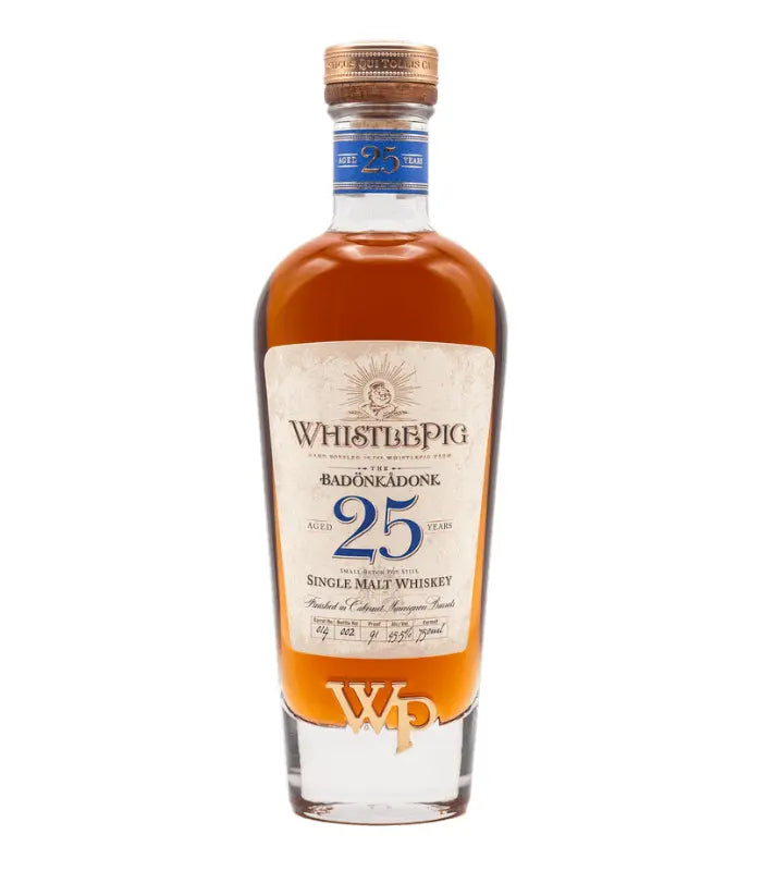 WhistlePig The Badönkådonk 25 Year Single Malt Whiskey 750mL