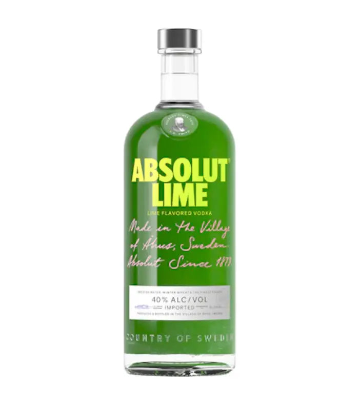 Absolut Lime Vodka 750mL