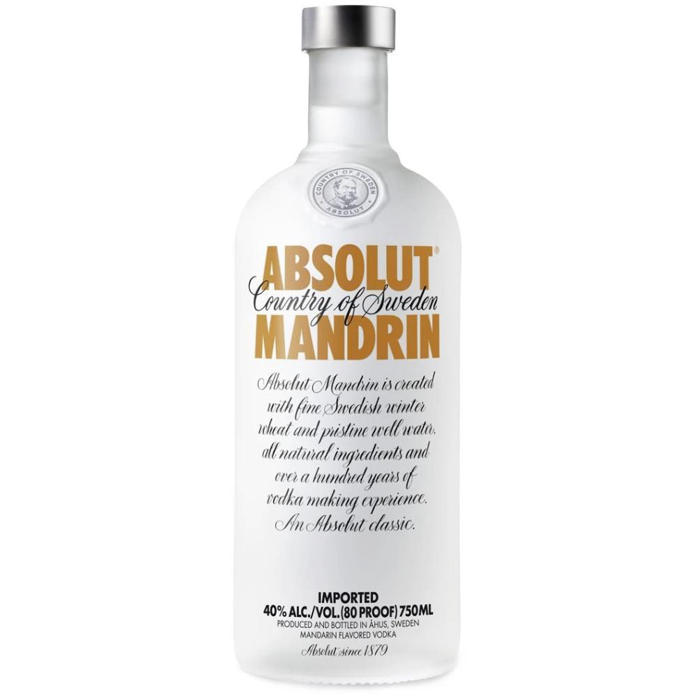 Absolut Mandrin Vodka 750mL