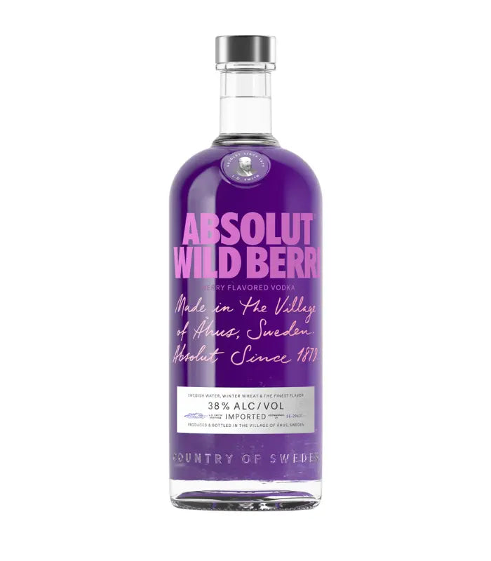 Absolut Wild Berri Vodka 750mL