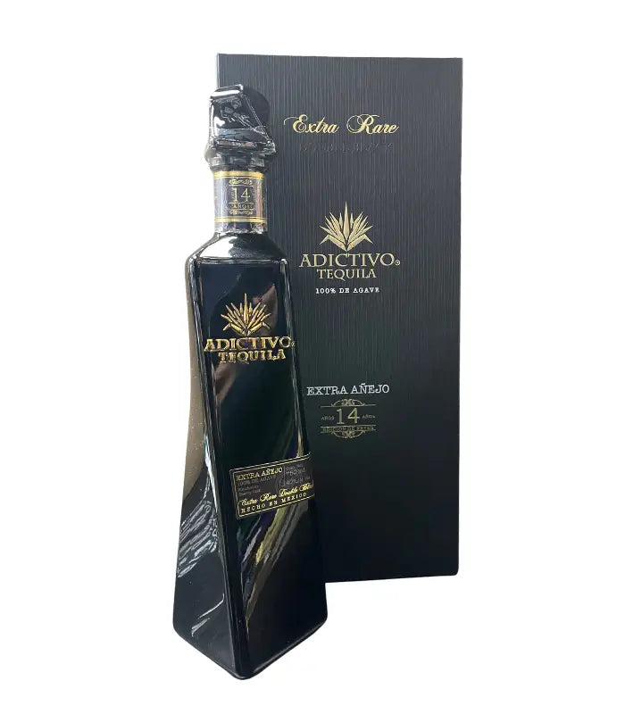 Adictivo 14 Years Extra Rare Double Black Extra Anejo King's Edition Tequila 750mL