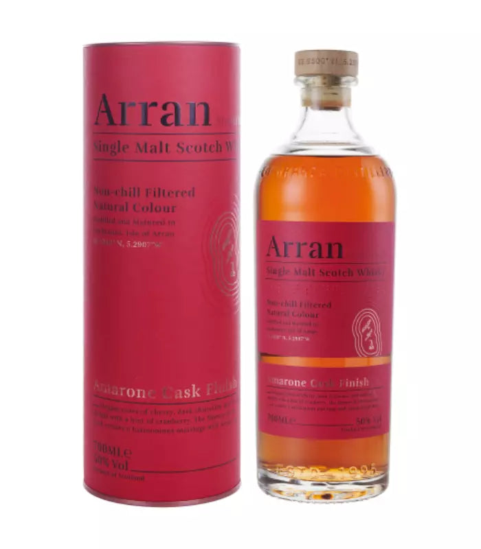 Arran Amarone Cask Finish Single Malt Scotch 700mL