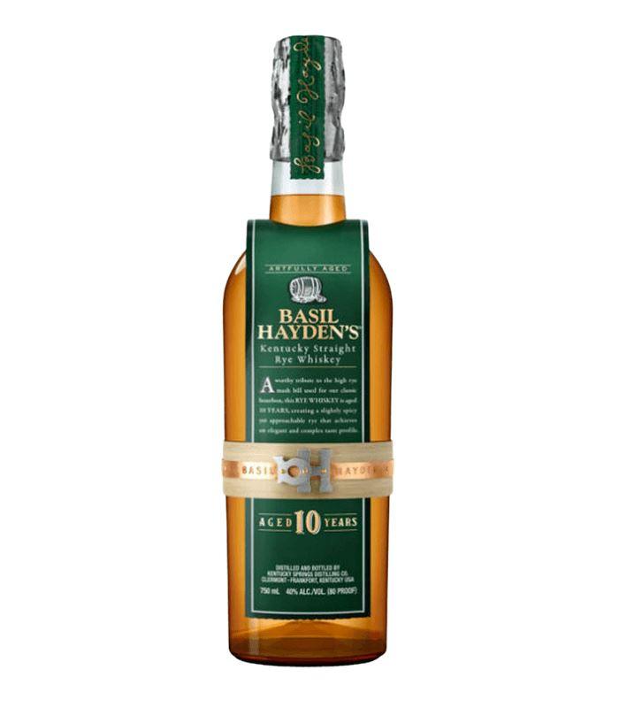 Basil Hayden 10 Year Old Rye Whiskey 750mL