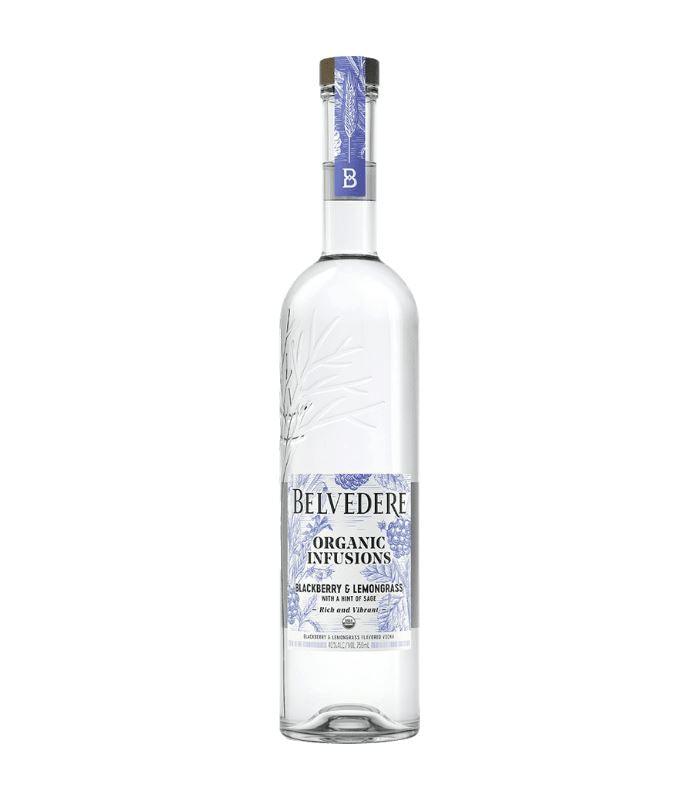 Belvedere Organic Infusions Blackberry & Lemongrass Vodka 750mL