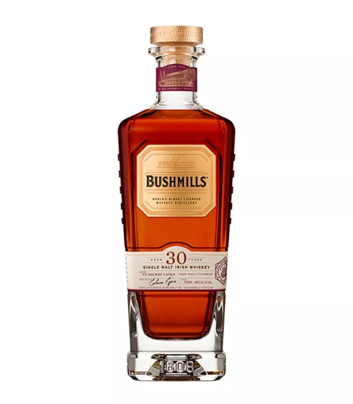 Bushmills 30 Year Old PX Sherry Cask Finish Single Malt Irish Whiskey