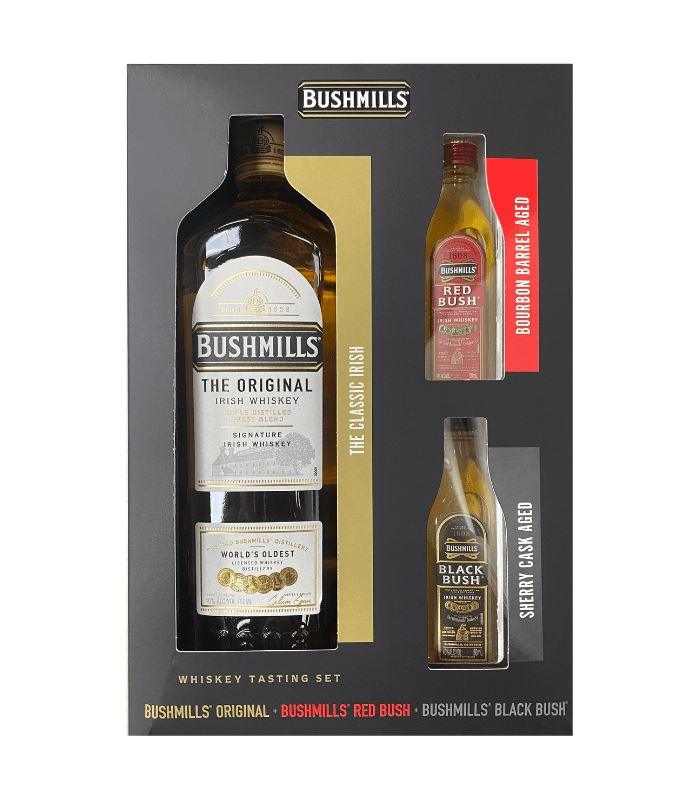 Bushmills Original | Red Bush | Black Bush Gift Set