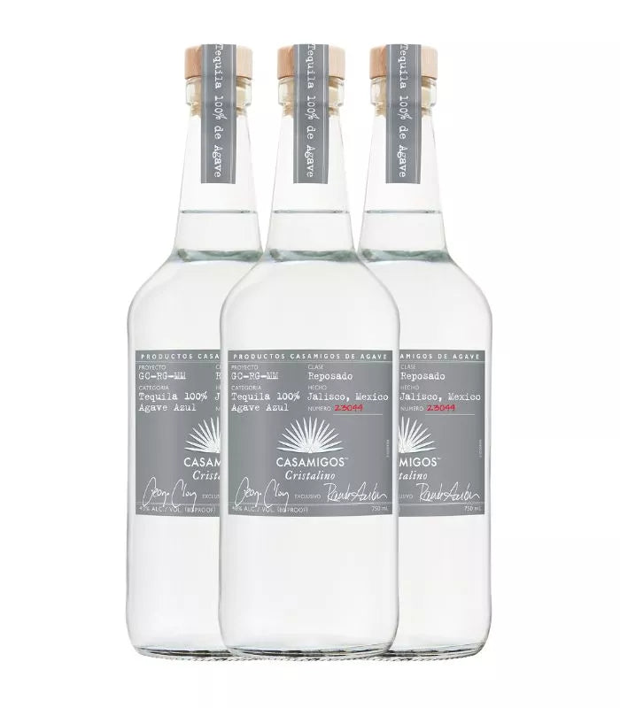 Casamigos Reposado Cristalino Tequila 3-Pack