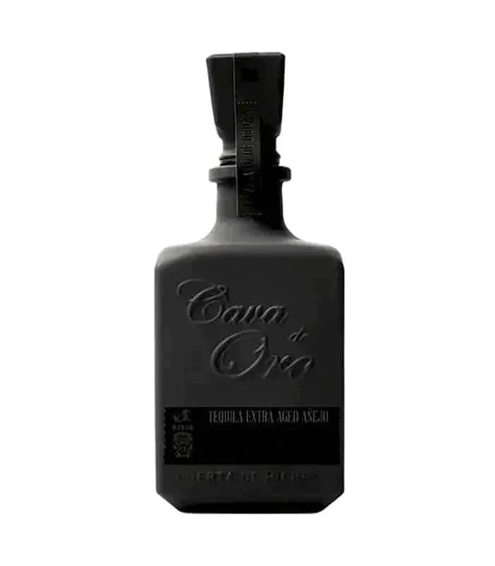 Cava De Oro Extra Aged Anejo Black Tequila 750mL