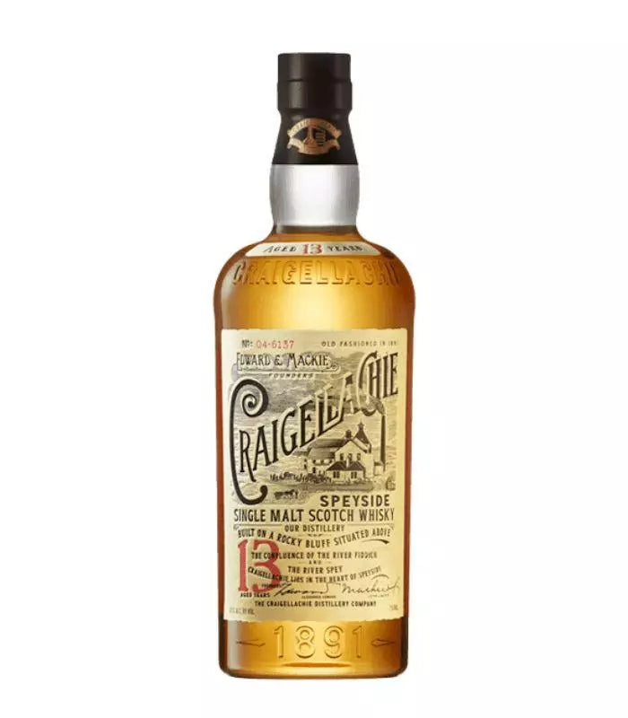 Craigellachie 13 Year Old Single Malt Scotch Whiskey 750mL