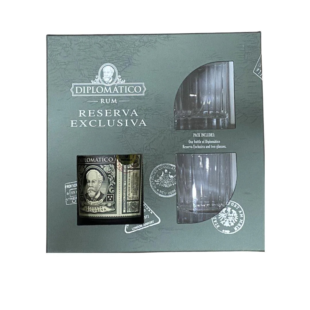 Diplomatico Rum Reserva Exclusiva Gift Set