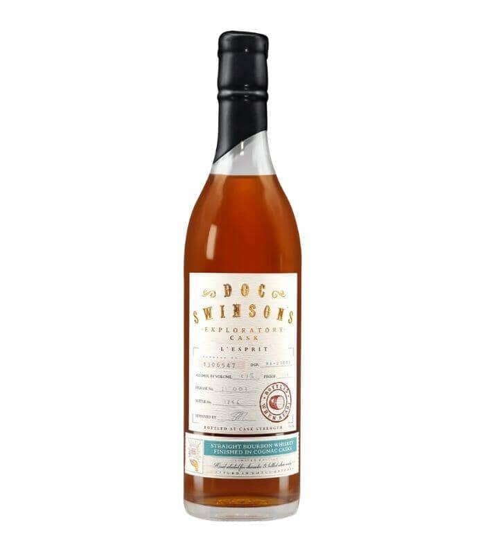 Doc Swinson's Exploratory Series L’Esprit (The Spirit) Straight Bourbon Finished in Cognac Casks 750mL
