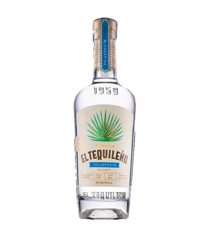 El Tequileno Platinum Tequila Blanco 750mL
