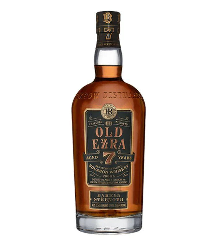 Ezra Brooks Old Ezra Aged 7 Years Kentucky Straight Bourbon Whiskey 750mL