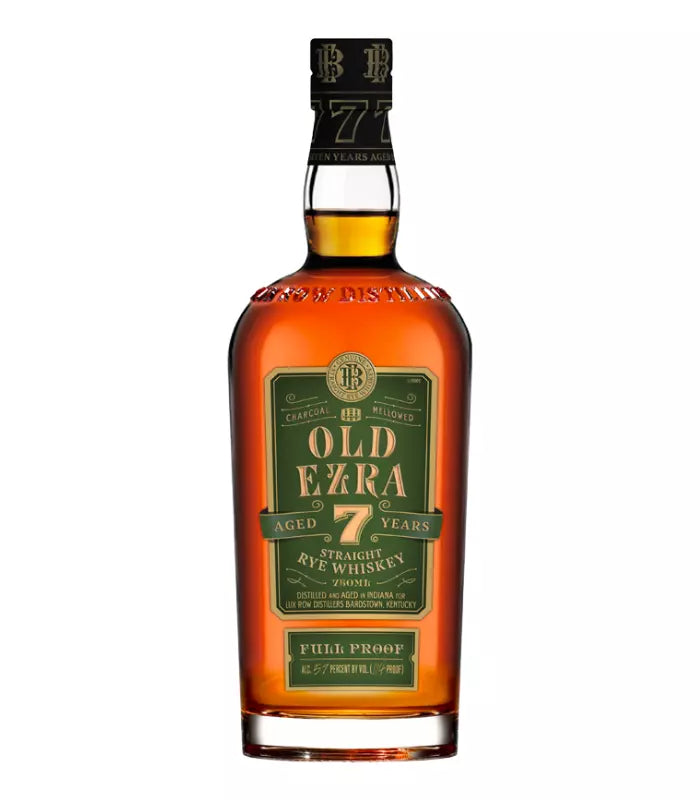 Ezra Brooks Old Ezra Aged 7 Years Rye Whiskey 750mL