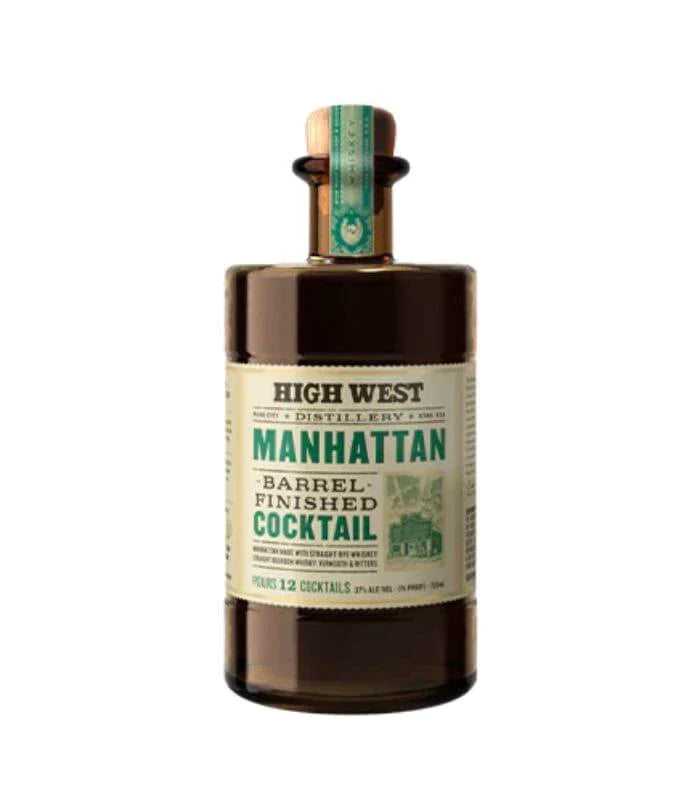 High West Manhattan Barrel Finished Cocktail 375mL
